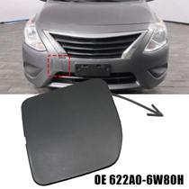 Tampa De Cobertura Do Gancho De Reboque Dianteiro Em ABS Preto Para Nissan Versa Sedan 2015-2019 - Tampa De Cobertura Do Gancho De Reboque Dianteiro Em ABS Preto Para Nissan Versa Sedan 2015-2019 -