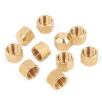 Tampa de Compressão em Latão LTWFITTING para Tubo 1/4" - Pacote com 10 Tampa de Compressão em Latão LTWFITTING para Tubo 1/4" - Pacote com 10