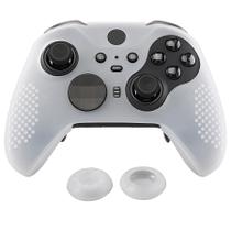 Tampa de controle ExtremeRate PlayVital Clear Silicone Xbox Elite 2