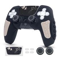 Tampa de controle PS5 ECHZOVE antiderrapante de silicone Black Myth