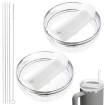 Tampa de copo de 40 onças compatível com Stanley Quencher 2.0, pacote com 2