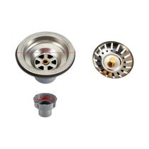 Tampa De Drenagem De Aço Inoxidável Para Pia De Cozinha E Banheiro Com Filtro E Tampa De Vedação