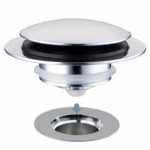 Tampa de drenagem de banheira HIDROP Universal Tip Toe Chrome Tampa de drenagem de banheira HIDROP Universal Tip Toe Chrome