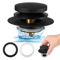 Tampa de drenagem de banheira Uxoz Universal para orifício de 1,5 a 1,72 polegadas Tampa de drenagem de banheira Uxoz Universal para orifício de 1,5 a 1,72 polegadas