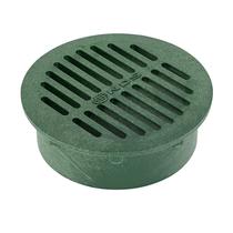 Tampa de drenagem de grade redonda NDS de 6" para pequenos gramados, verde Tampa de drenagem de grade redonda NDS de 6" para pequenos gramados, verde