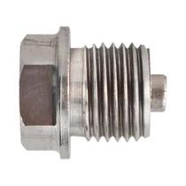 Tampa De Drenagem Magnética De Óleo Em Aço Inoxidável Prata M12x1.25 M14x1.5 M16x1.5 M18x1.5 Para Tampa De Drenagem Magnética De Óleo Em Aço Inoxidável Prata M12x1.25 M14x1.5 M16x1.5 M18x1.5 Para