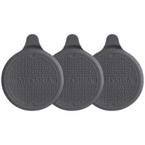 Tampa de drenagem MR.SIGA Silicone, 5,1 cm de diâmetro, cinza, pacote com 3 Tampa de drenagem MR.SIGA Silicone, 5,1 cm de diâmetro, cinza, pacote com 3