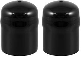 Tampa de esfera de engate de reboque CURT 21810 Black Rubber 2-5/16