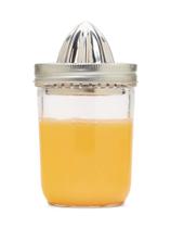 Tampa de espremedor de citrinos Jarware 82654 em aço inoxidável para frasco de vidro Tampa de espremedor de citrinos Jarware 82654 em aço inoxidável para frasco de vidro
