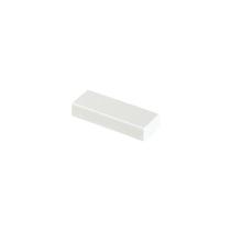 Tampa de extremidade 40mmX20mm cor branco
