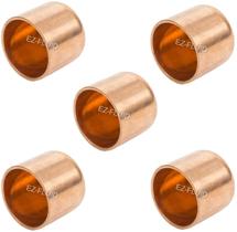 Tampa de extremidade de tubo de cobre para encanamento EZ-FLUID Solder LF 5 unidades Tampa de extremidade de tubo de cobre para encanamento EZ-FLUID Solder LF 5 unidades