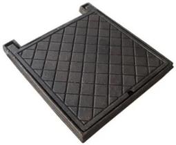 Tampa De Ferro Calçada Telefone Elétrica Inspeção 20X20Cm