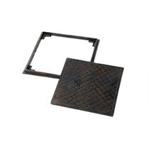 Tampa de Ferro Fundido T-16 Tel 25x25 cm Brasil Tampa de Ferro Fundido T-16 Tel 25x25 cm Brasil
