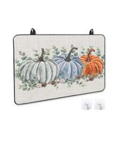 Tampa de fogão Prime Leader Thanksgiving Orange Blue Pumpkin