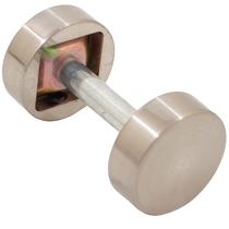 Tampa de furo de alça de hardware Stone Harbor 2,5 cm de níquel acetinado Tampa de furo de alça de hardware Stone Harbor 2,5 cm de níquel acetinado