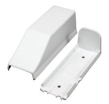Tampa de gerenciamento de cabos Wiremold NMW17 Plastic Raceway White