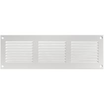 Tampa de grade Air Cover Ozo Brothers White Metal 30x10cm Tampa de grade Air Cover Ozo Brothers White Metal 30x10cm