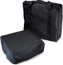 Tampa de grelha e bolsa de transporte para chapa Blackstone de 22 cm