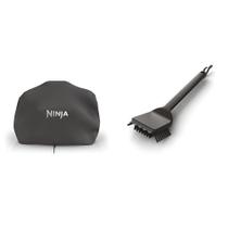 Tampa de grelha e escova de limpeza para Ninja Woodfire Grill Tampa de grelha e escova de limpeza para Ninja Woodfire Grill