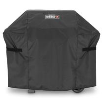 Tampa de grelha Weber Spirit II 300 Series preta em poliéster