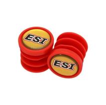 Tampa De Guidao Esi Grips Plug Ponta Da Manopla Vermelho