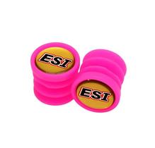 Tampa de Guidao Esi Grips Plug Ponta de Manopla Rosa