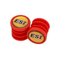 Tampa de Guidao Esi Grips Plug Ponta de Manopla Vermelho