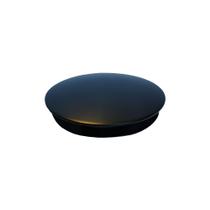 Tampa De Inox Cinza Grafite Para Válvula Click