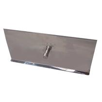 Tampa De Inox Para Fogão A Lenha 50x23cm Churrasco Tampa De Inox Para Fogão A Lenha 50x23cm Churrasco