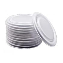 Tampa de isopor para cumbuca pote caldo PT300 PT200 50unid