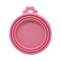 Tampa De Lata De Silicone Reutilizável Para Animais De Estimação Livre De BPA Previne Odores Para