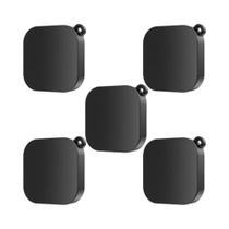 Tampa De Lente De Silicone Preta Para GoPro Hero 13 12 11 10 9, Capa Protetora Contra Poeira,