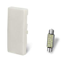 Tampa de lente Dome Light com lâmpadas LED brancas para Chevy S10 91-03 Tampa de lente Dome Light com lâmpadas LED brancas para Chevy S10 91-03