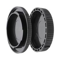 Tampa De Lente Traseira E Frontal Para Câmeras Nikon, Canon, Sony Compatível Com Z F EF Sony E a