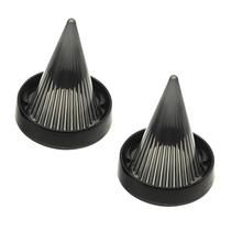 Tampa de lente Turn Signal Yuqutum de 3,25 polegadas para Harley (2 unidades)