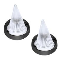 Tampa de lente Turn Signal Yuqutum de 3,25 polegadas para Harley (2 unidades)