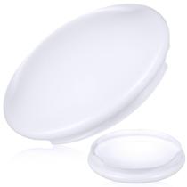 Tampa de luz de ventilador de teto Angoily Plastic White 20x20x6,5cm Tampa de luz de ventilador de teto Angoily Plastic White 20x20x6,5cm
