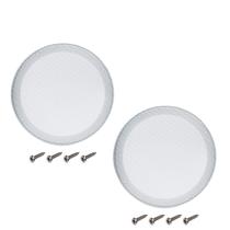 Tampa de malha Speaker Grill para subwoofer branco fielect de 25 mm Tampa de malha Speaker Grill para subwoofer branco fielect de 25 mm