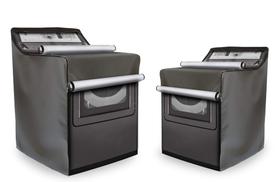 Tampa de máquina de lavar roupa Mr.You à prova d'água para carga superior/frontal Tampa de máquina de lavar roupa Mr.You à prova d'água para carga superior/frontal