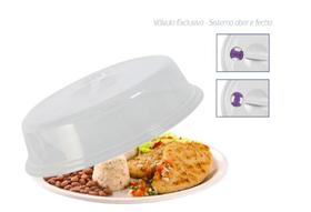 Tampa De Micro-Ondas Alta Com Válvula Protetora de Alimentos - Panamby Tampa De Micro-Ondas Alta Com Válvula Protetora de Alimentos - Panamby