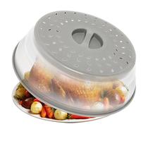 Tampa de microondas para alimentos RUNZI 30cm dobrável ventilada