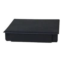 TAMPA DE NYLON - TUBO QUADRADO 100MM X 100MM - PRETO COD.TN100x100 TAMPA DE NYLON - TUBO QUADRADO 100MM X 100MM - PRETO COD.TN100x100