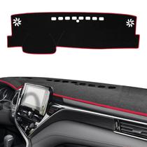 Tampa de painel POSAID para Toyota Camry 2018-2024, acabamento vermelho Tampa de painel POSAID para Toyota Camry 2018-2024, acabamento vermelho