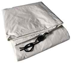 Tampa de palete Tarp Dry Top Heavy Duty White 122x152x122 cm