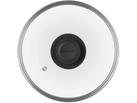 Tampa de Panela de Vidro e Inox Multiflon 10cm
