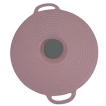 Tampa De Panela Silicone Com Alça 32,5x27,5 Cm - Lovely Vibe COR:ROSA