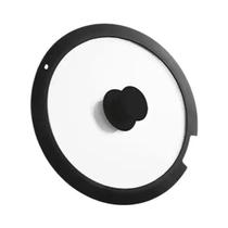 Tampa De Panela Universal De Vidro Temperado Resistente Ao Calor 18 20 26cm, Tampa De Silicone De