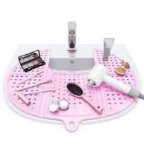 Tampa de pia dobrável Sink Topper rosa silicone Tampa de pia dobrável Sink Topper rosa silicone