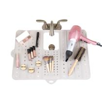 Tampa de pia LANDORA & LEAF para tapete de limpeza de maquiagem Counter Space