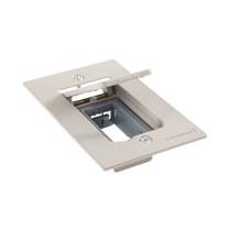 Tampa de Piso Simples 4X2 Modular 1 Posto Cinza Tramontina Tampa de Piso Simples 4X2 Modular 1 Posto Cinza Tramontina